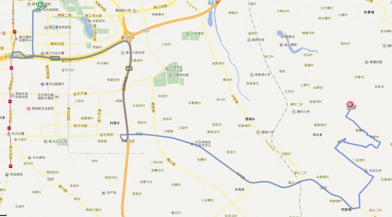 西安壽陽(yáng)山公墓自駕路線